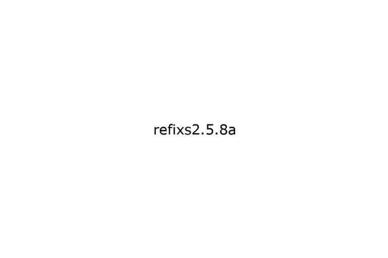 refixs2 5 8a