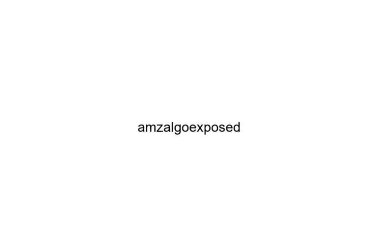 amzalgoexposed