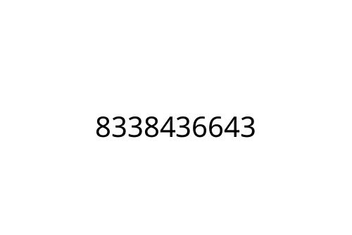 8338436643