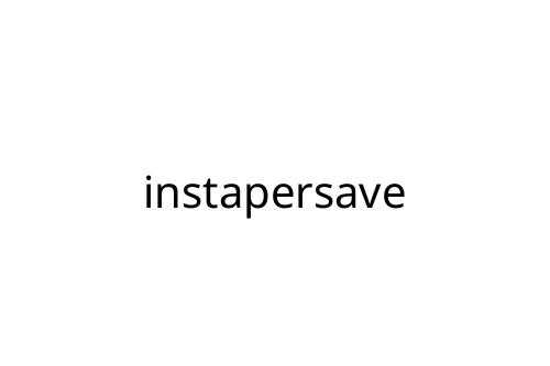instapersave