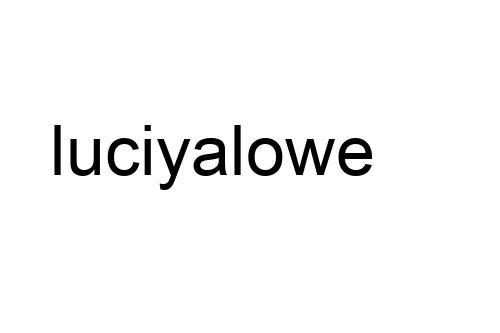 luciyalowe