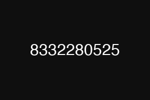 8332280525