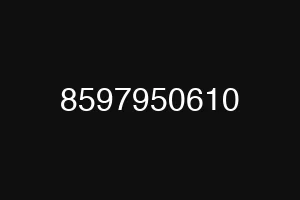 8597950610