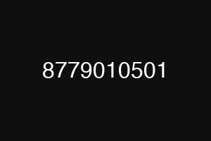 8779010501
