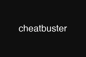 cheatbuster