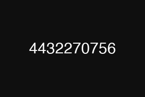 4432270756