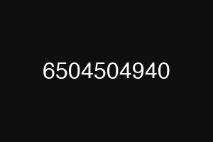 6504504940