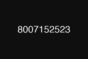 8007152523
