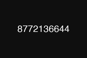8772136644